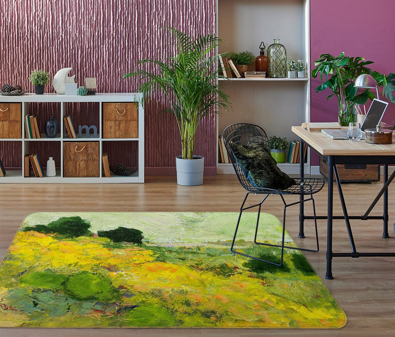 3D Oil Painting Field 1090 Allan P. Friedlander Rug Non Slip Rug Mat Mat AJ Creativity Home
