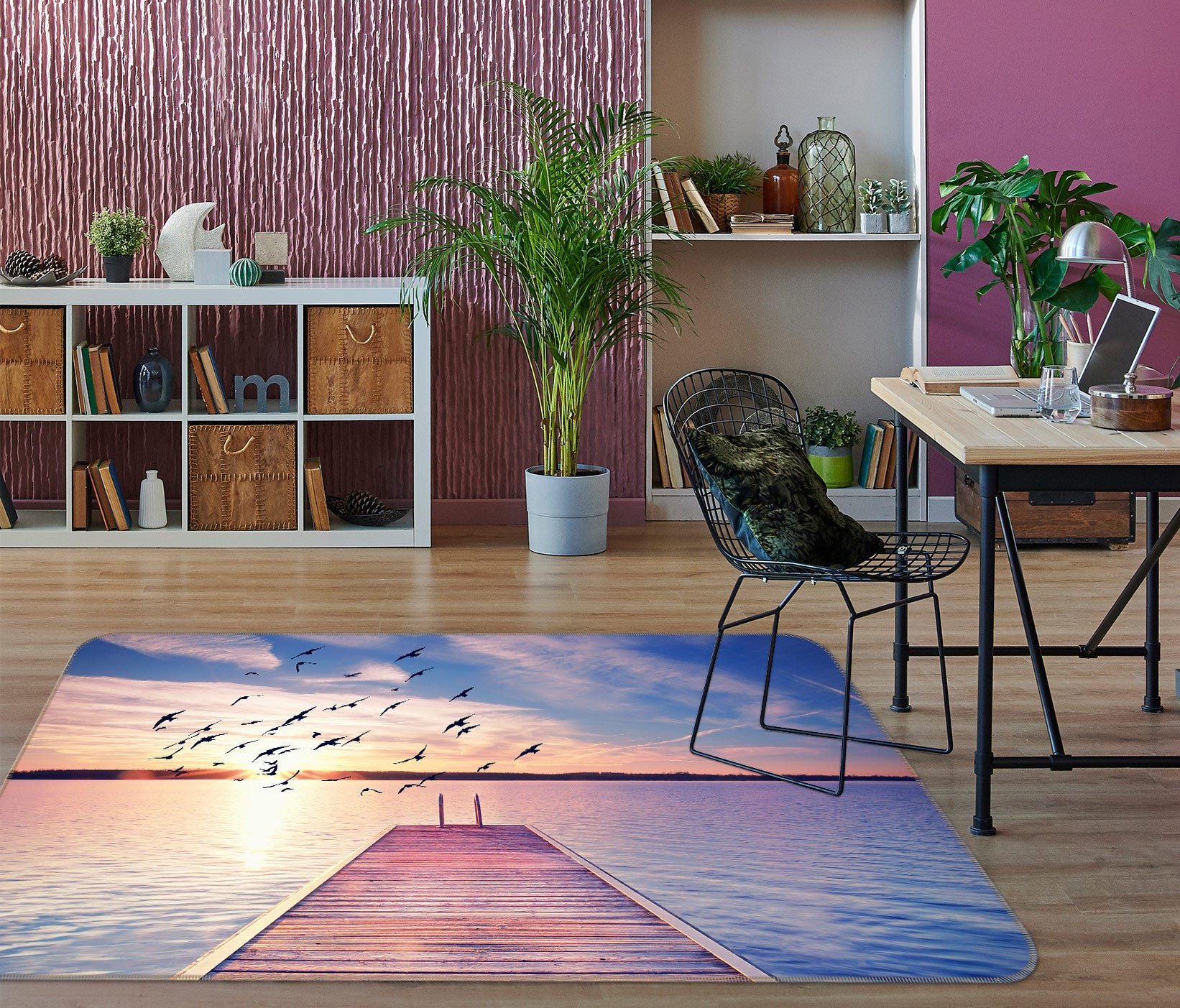 3D Sea Bridge Gallery 77143 Non Slip Rug Mat