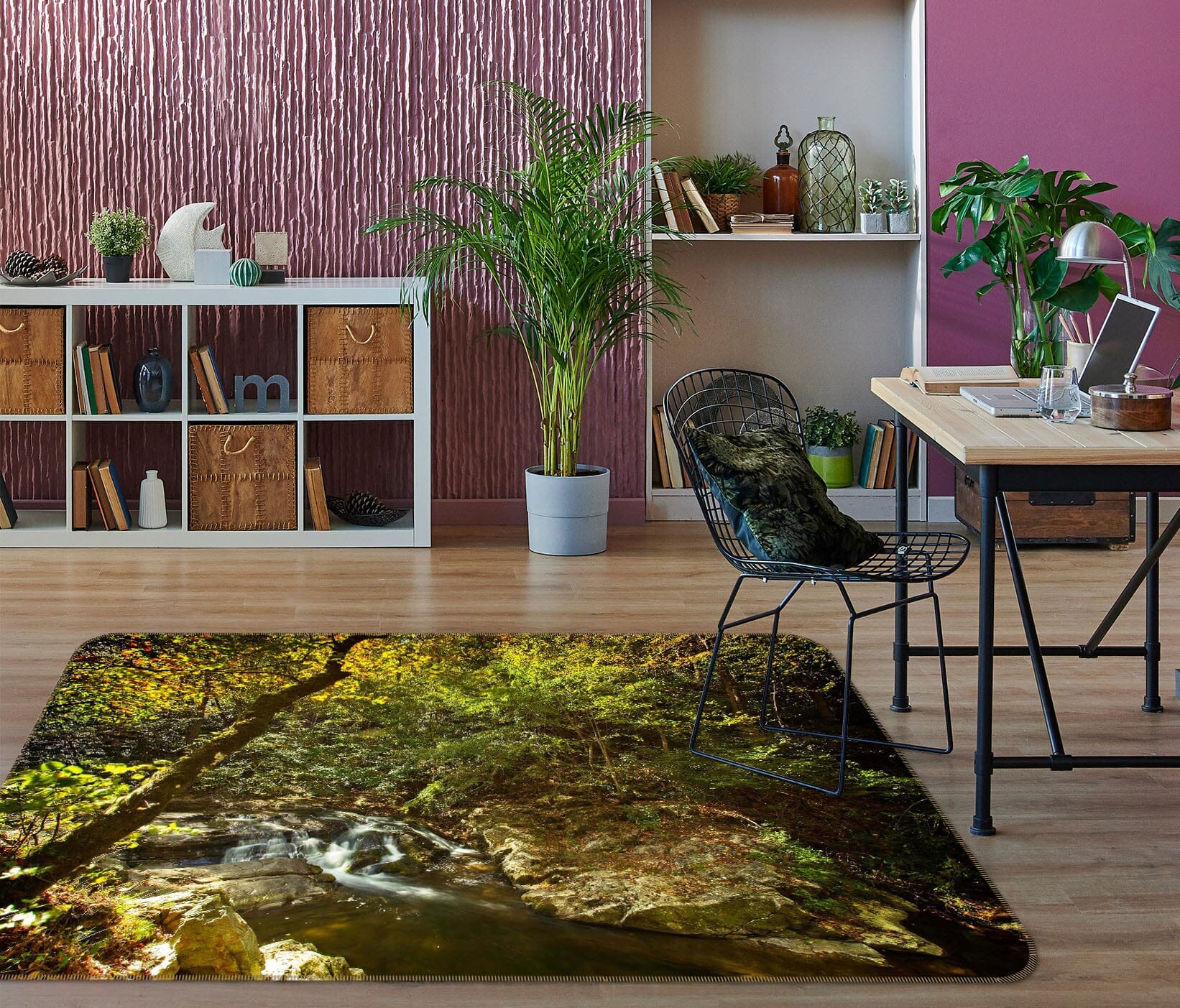 3D Tranquil Valley 1131 Kathy Barefield Rug Non Slip Rug Mat Mat AJ Creativity Home