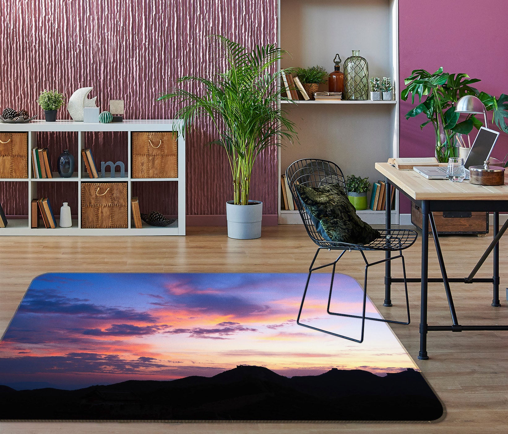 3D Sky Clouds 31189 Non Slip Rug Mat