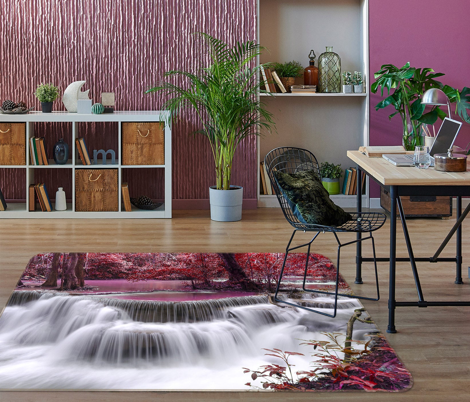 3D Waterfall 35017 Non Slip Rug Mat