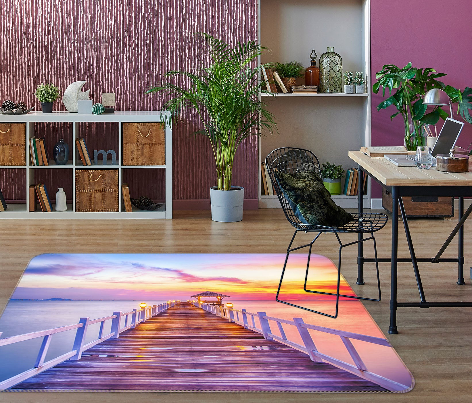3D Bridge Gallery 34201 Non Slip Rug Mat