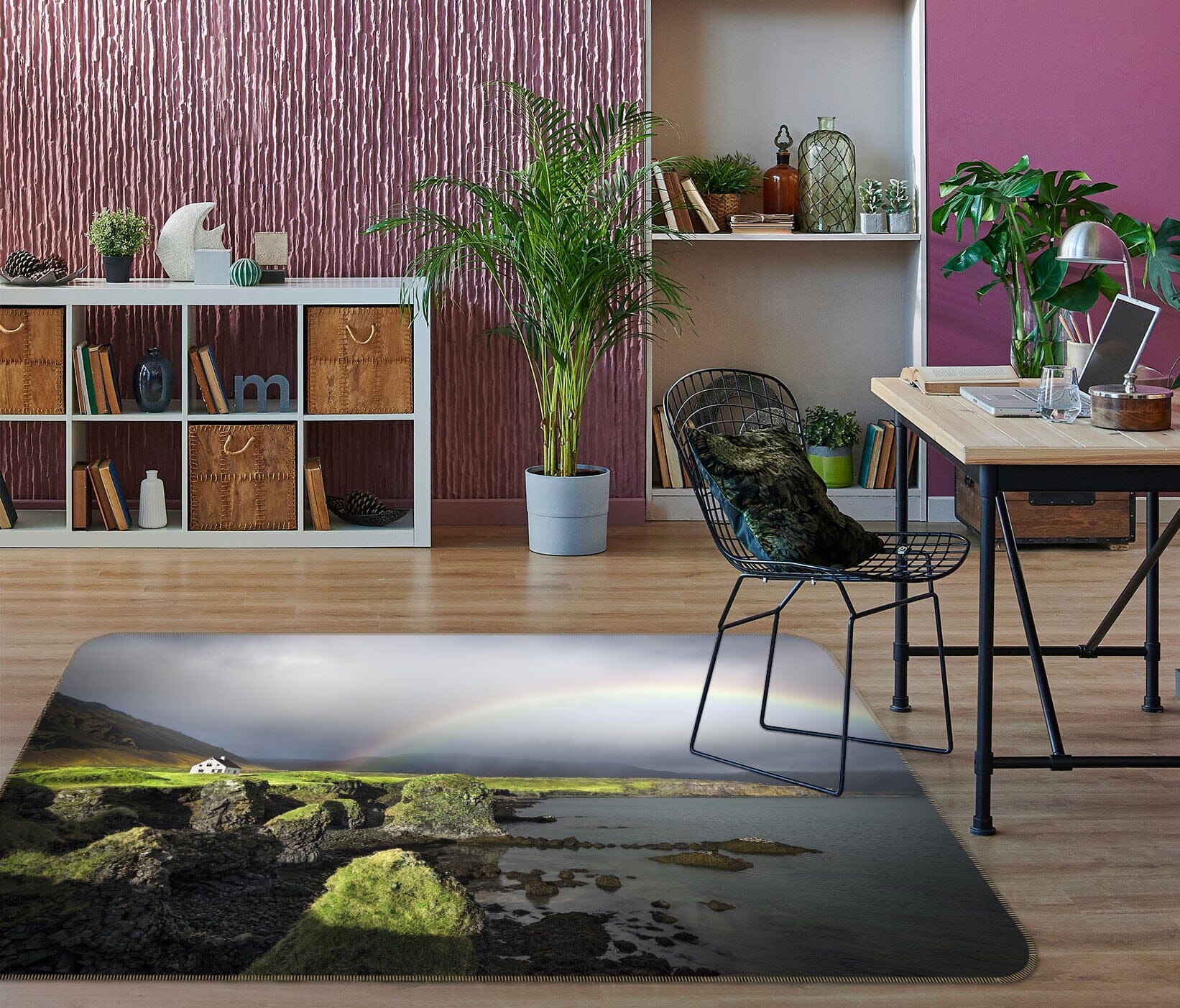 3D White House 1117 Marco Carmassi Rug Non Slip Rug Mat Mat AJ Creativity Home