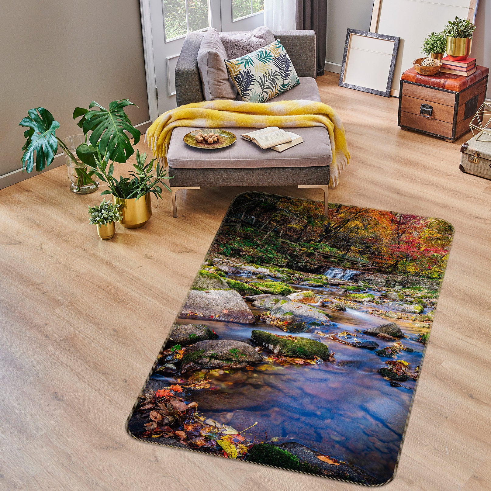 3D Stream 27040 Non Slip Rug Mat