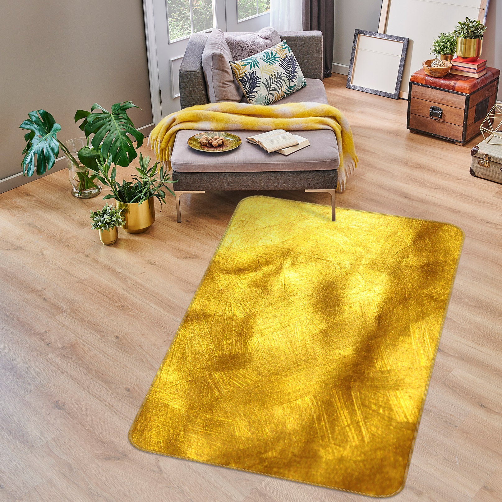 3D Golden 26006 Non Slip Rug Mat