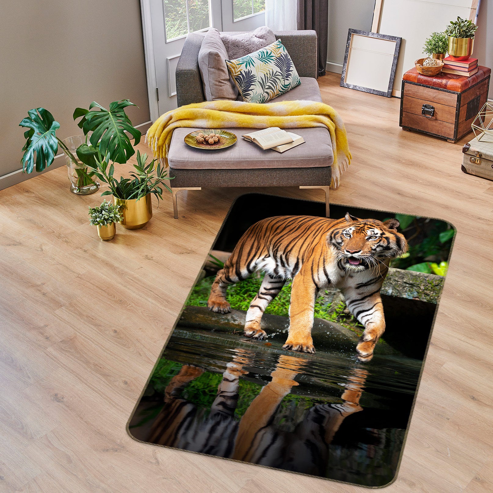 3D Tiger 30103 Non Slip Rug Mat