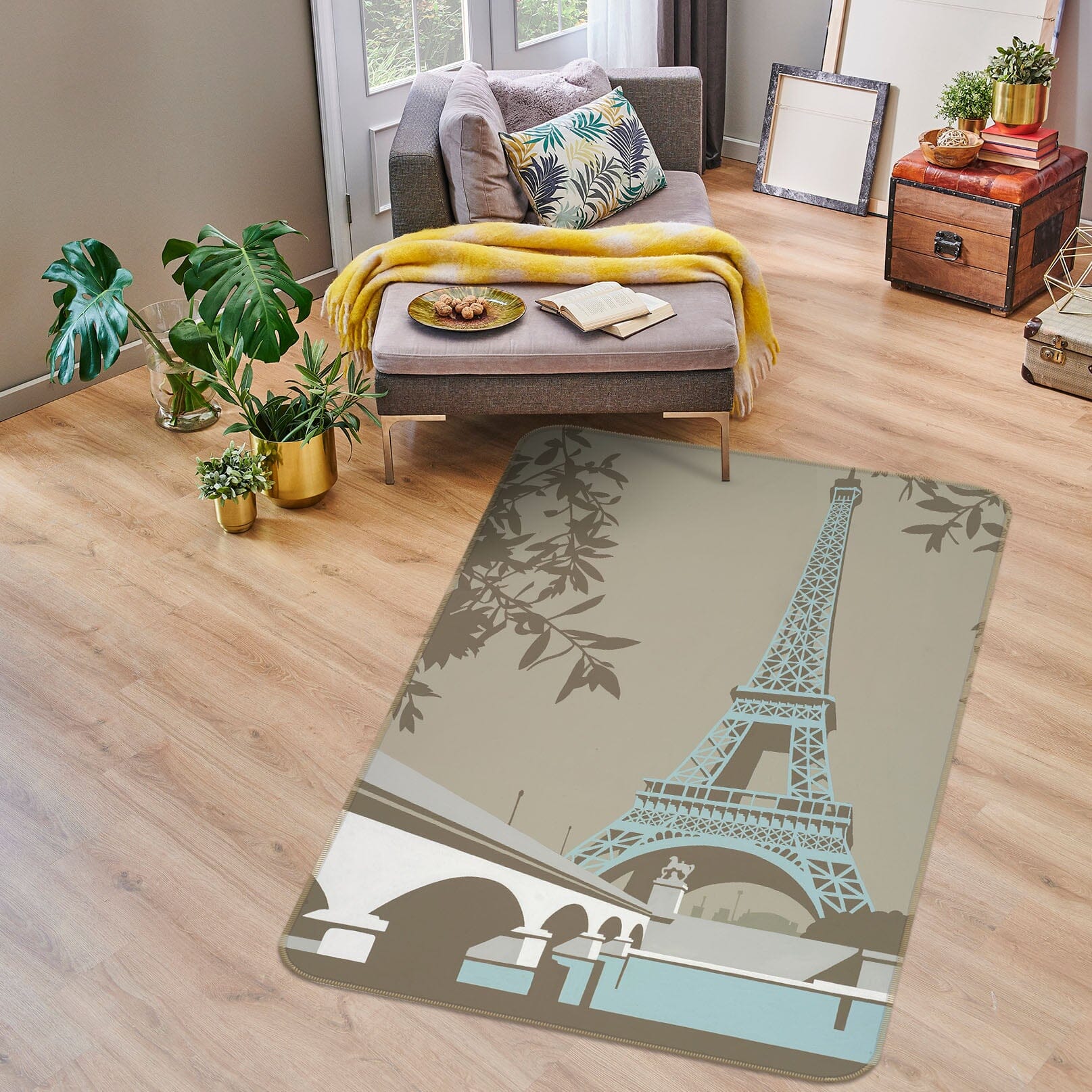 3D Paris 1129 Steve Read Rug Non Slip Rug Mat Mat AJ Creativity Home