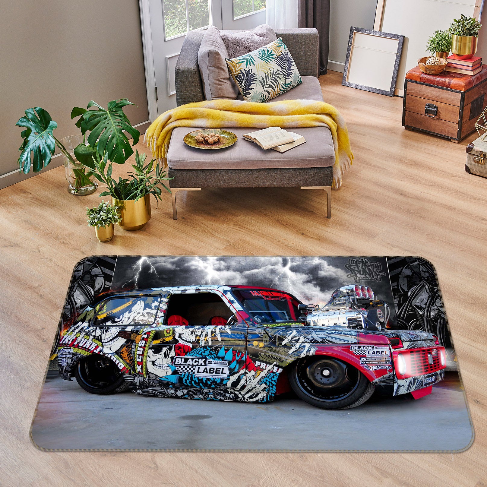 3D Sticker Car 38240 Vehicle Non Slip Rug Mat