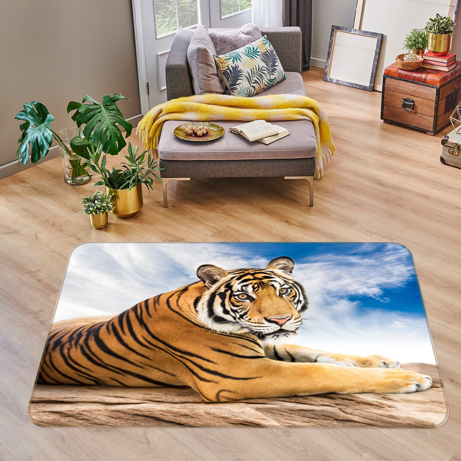 3D Tiger 30024 Non Slip Rug Mat