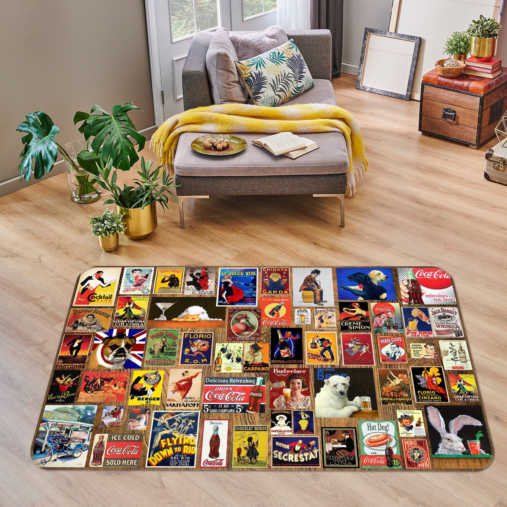 3D Poster 65117 Non Slip Rug Mat