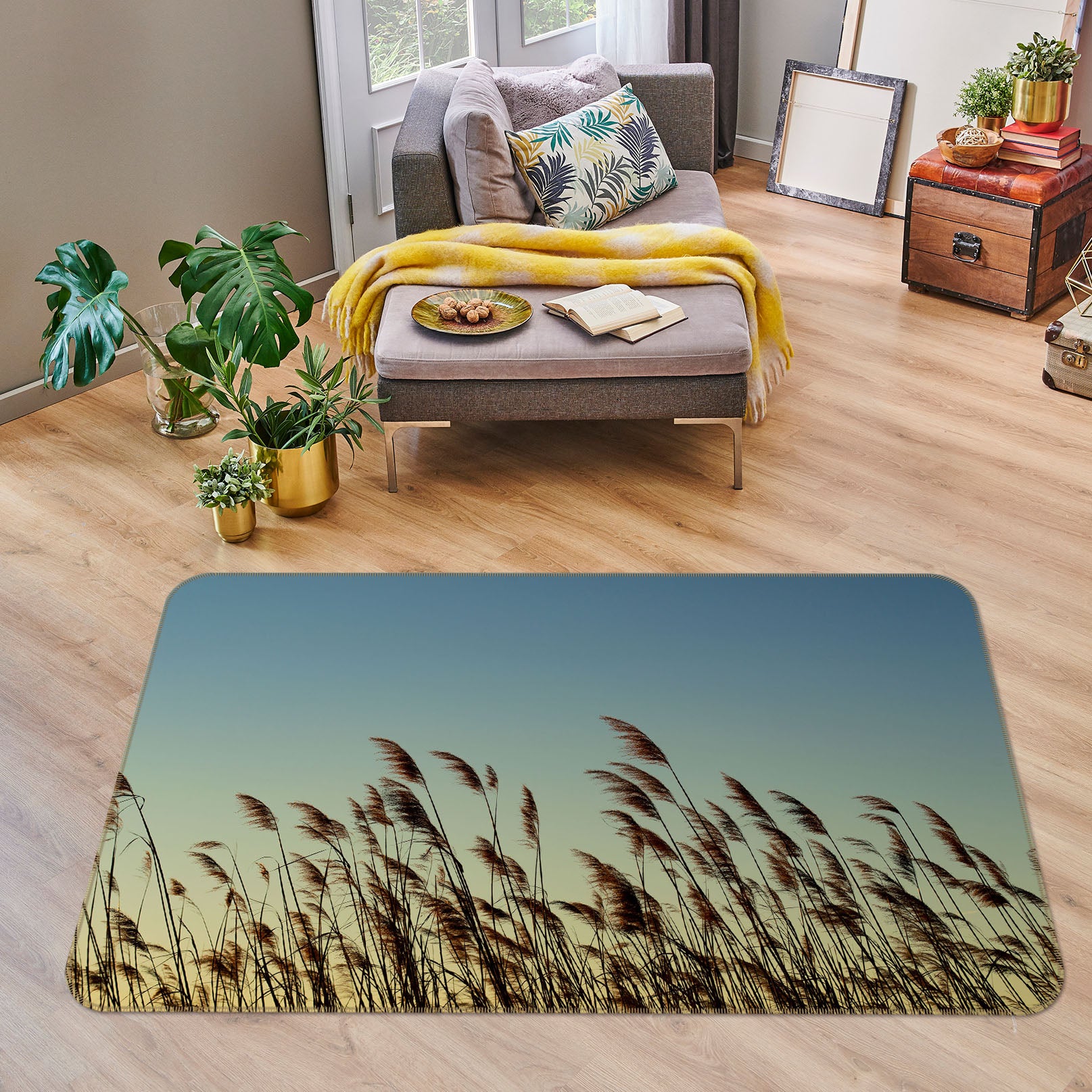 3D Reeds 31005 Non Slip Rug Mat
