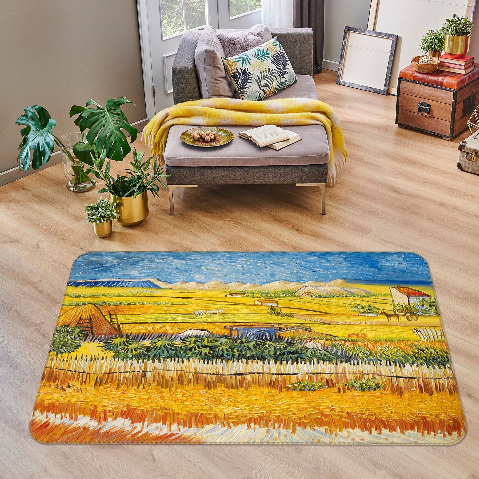 3D Paddy 33152 Non Slip Rug Mat