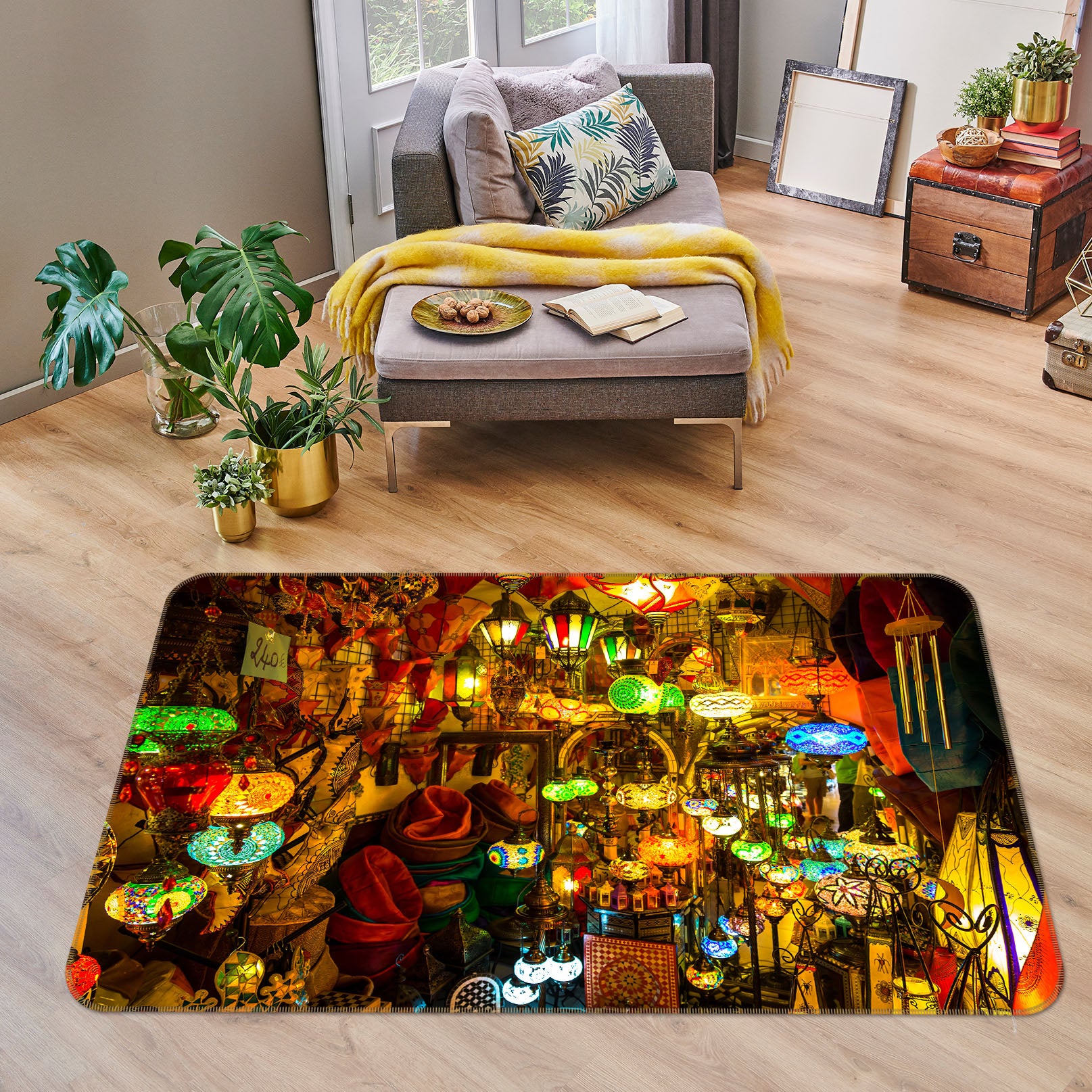 3D Lamps 35102 Non Slip Rug Mat