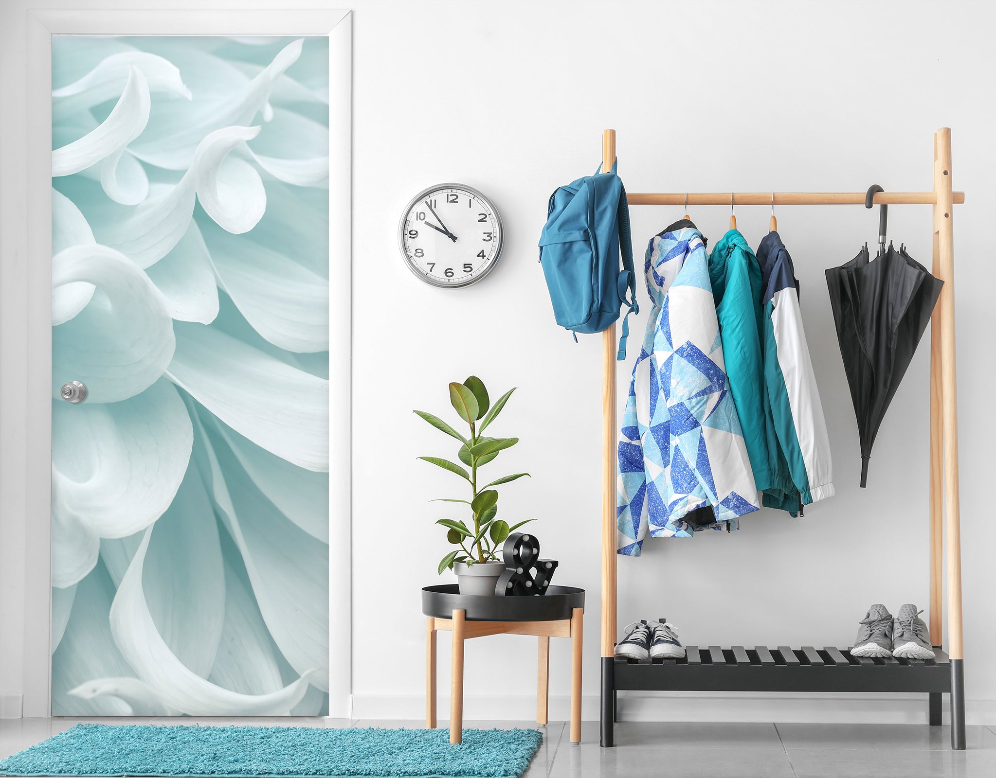 3D Dahlia Photos 5189 Assaf Frank Door Mural