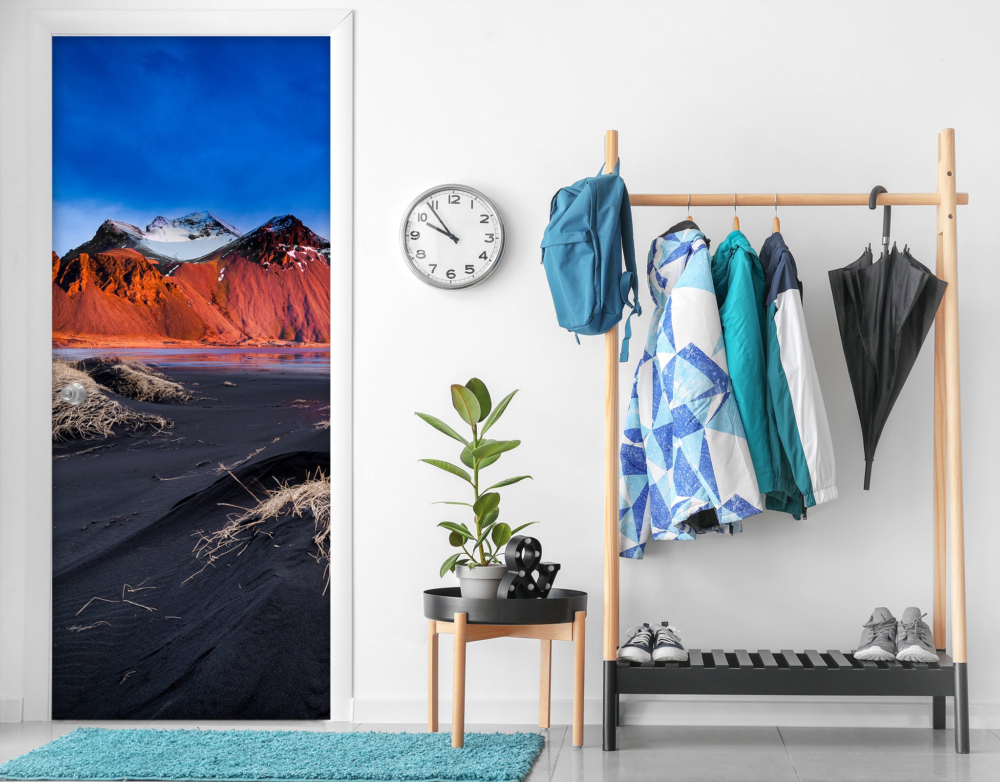 3D Mountains 122124 Marco Carmassi Door Mural