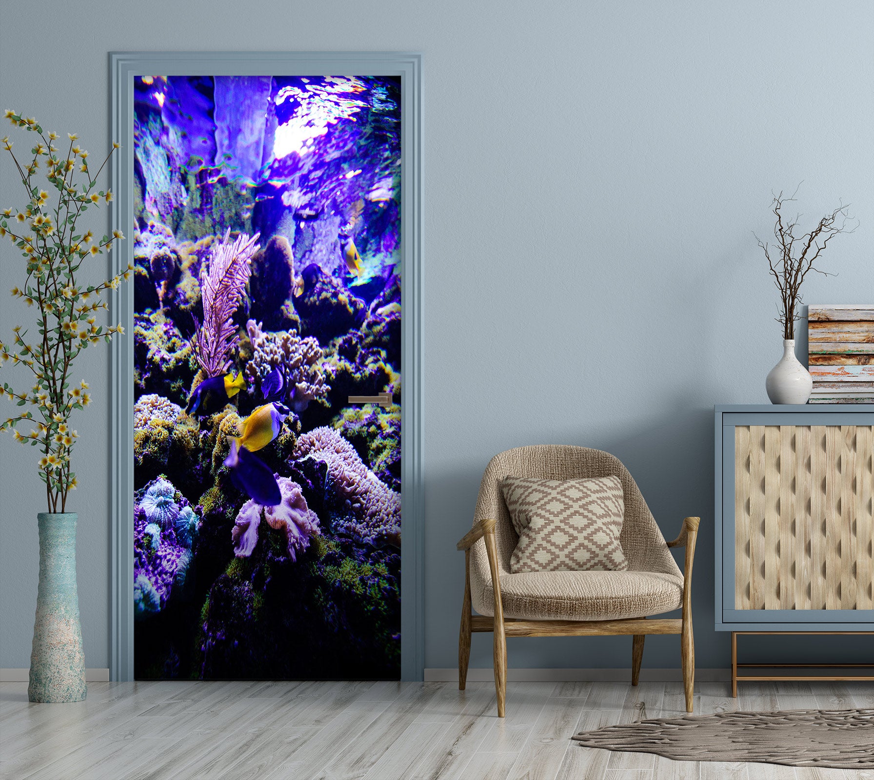3D Seabed 24140 Door Mural