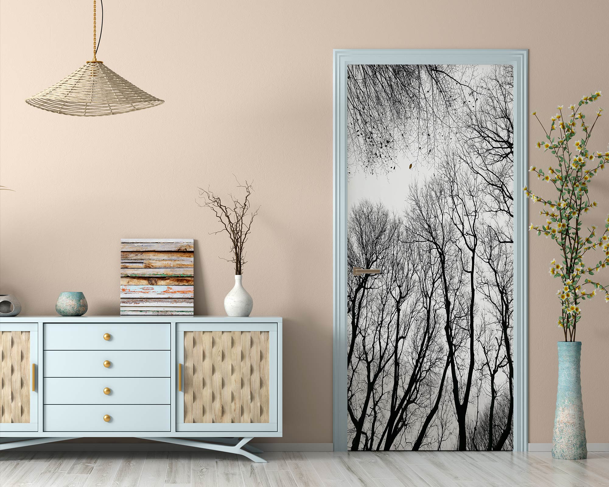 3D Dead Tree 24208 Door Mural