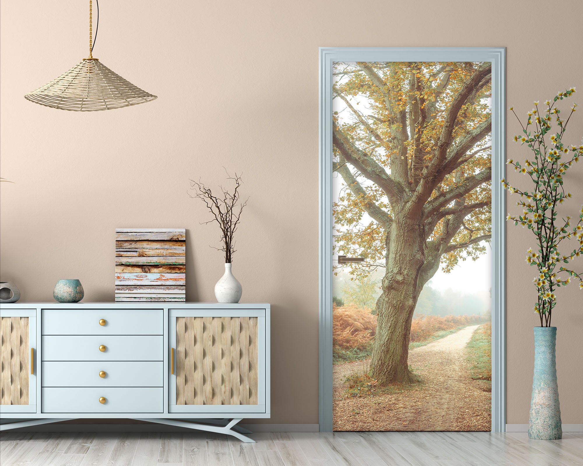 3D Big Tree 5085 Assaf Frank Door Mural