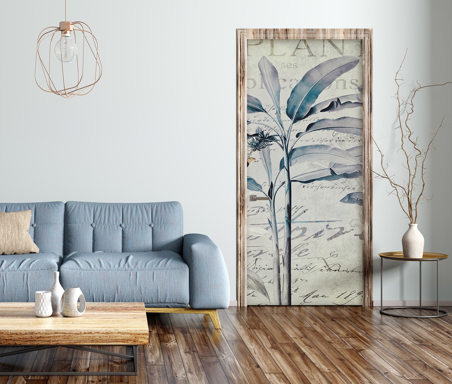 3D Leaves 11917 Andrea Haase Door Mural