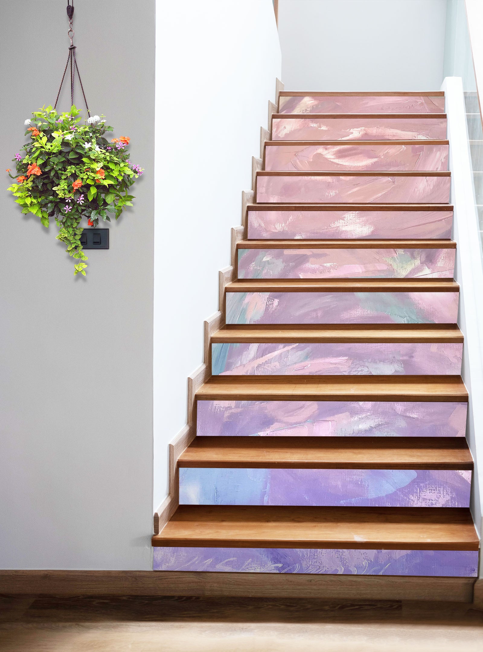 3D Pink Pigment 3932 Skromova Marina Stair Risers