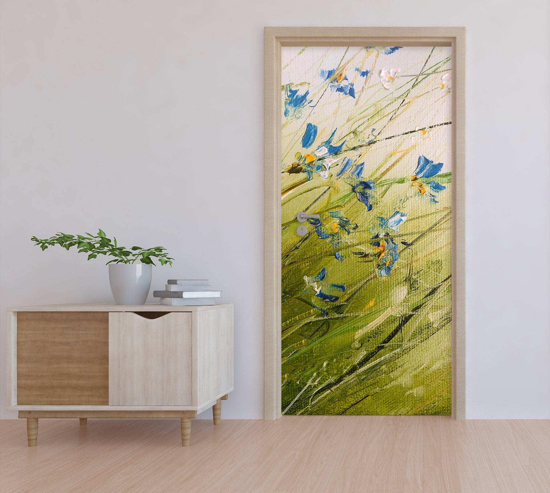 3D Fresh Petal 3199 Skromova Marina Door Mural