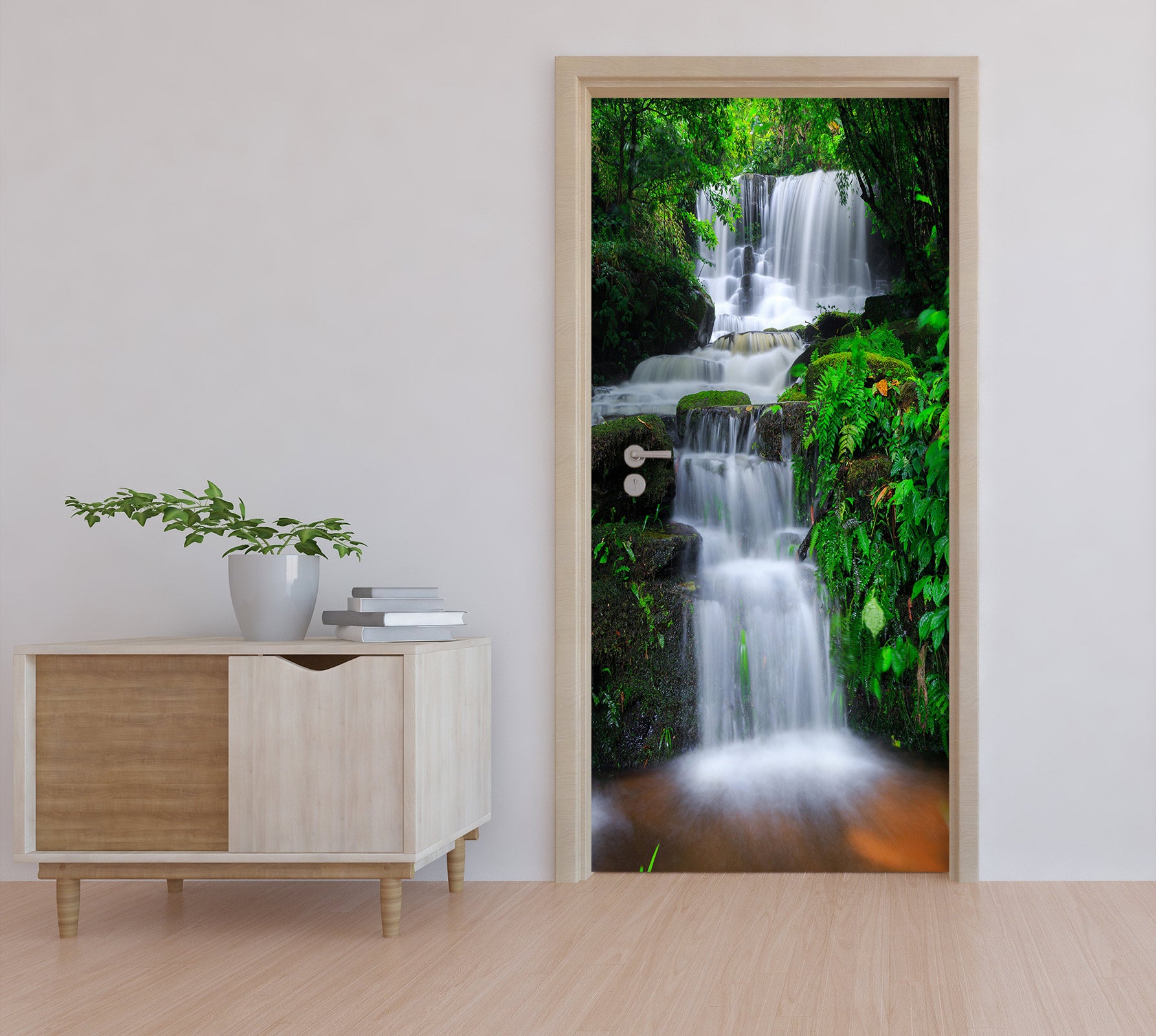3D Waterfall 24110 Door Mural