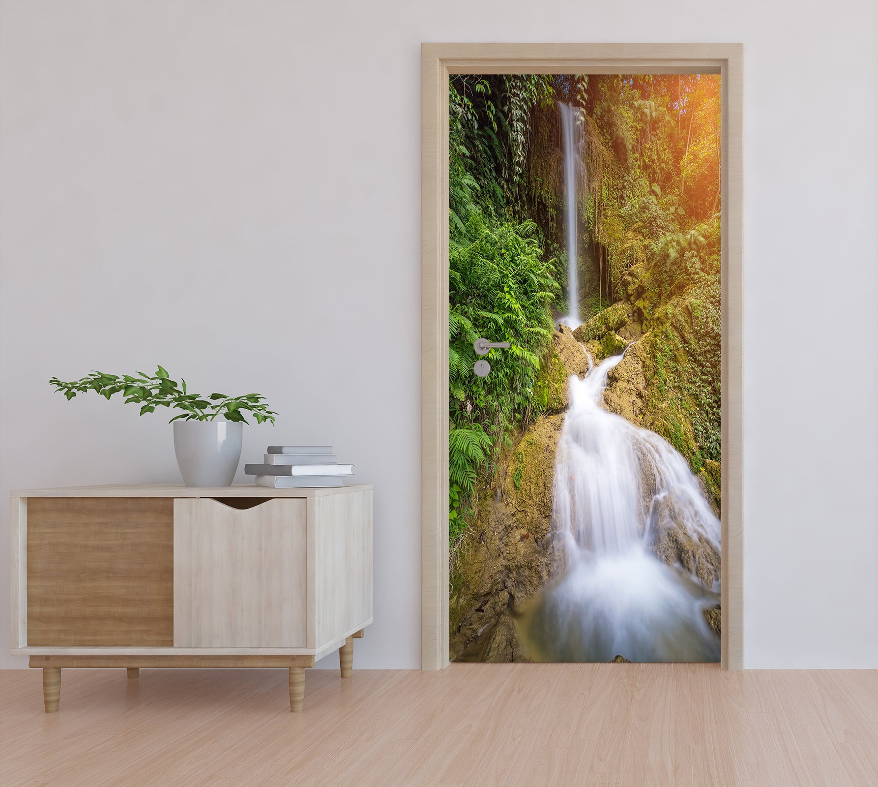 3D Waterfall 24112 Door Mural