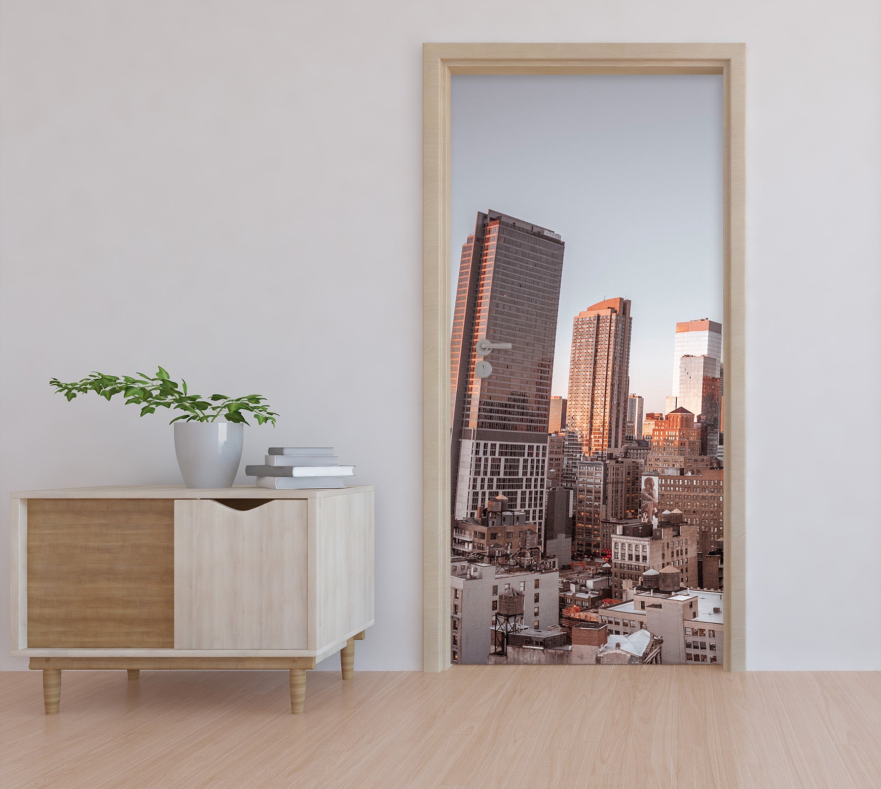 3D High-Rise 101148 Assaf Frank Door Mural