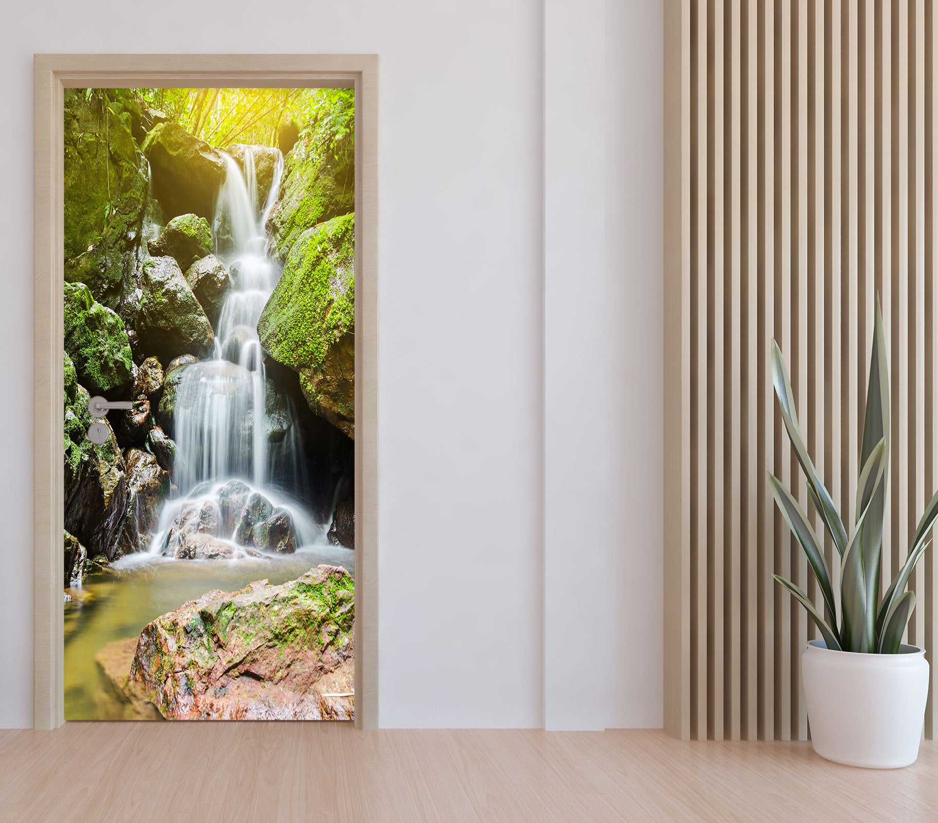 3D Waterfall 24115 Door Mural