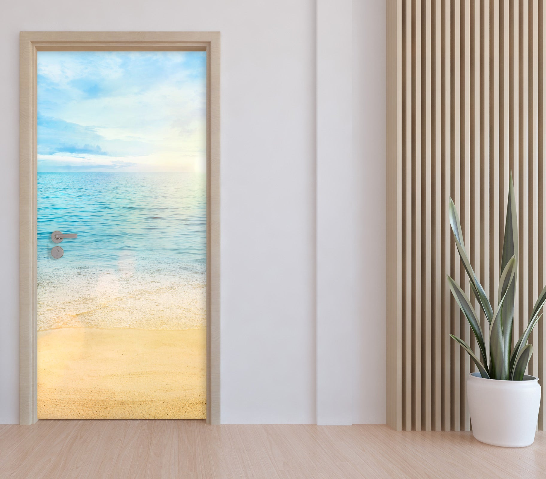 3D Beach 23102 Door Mural