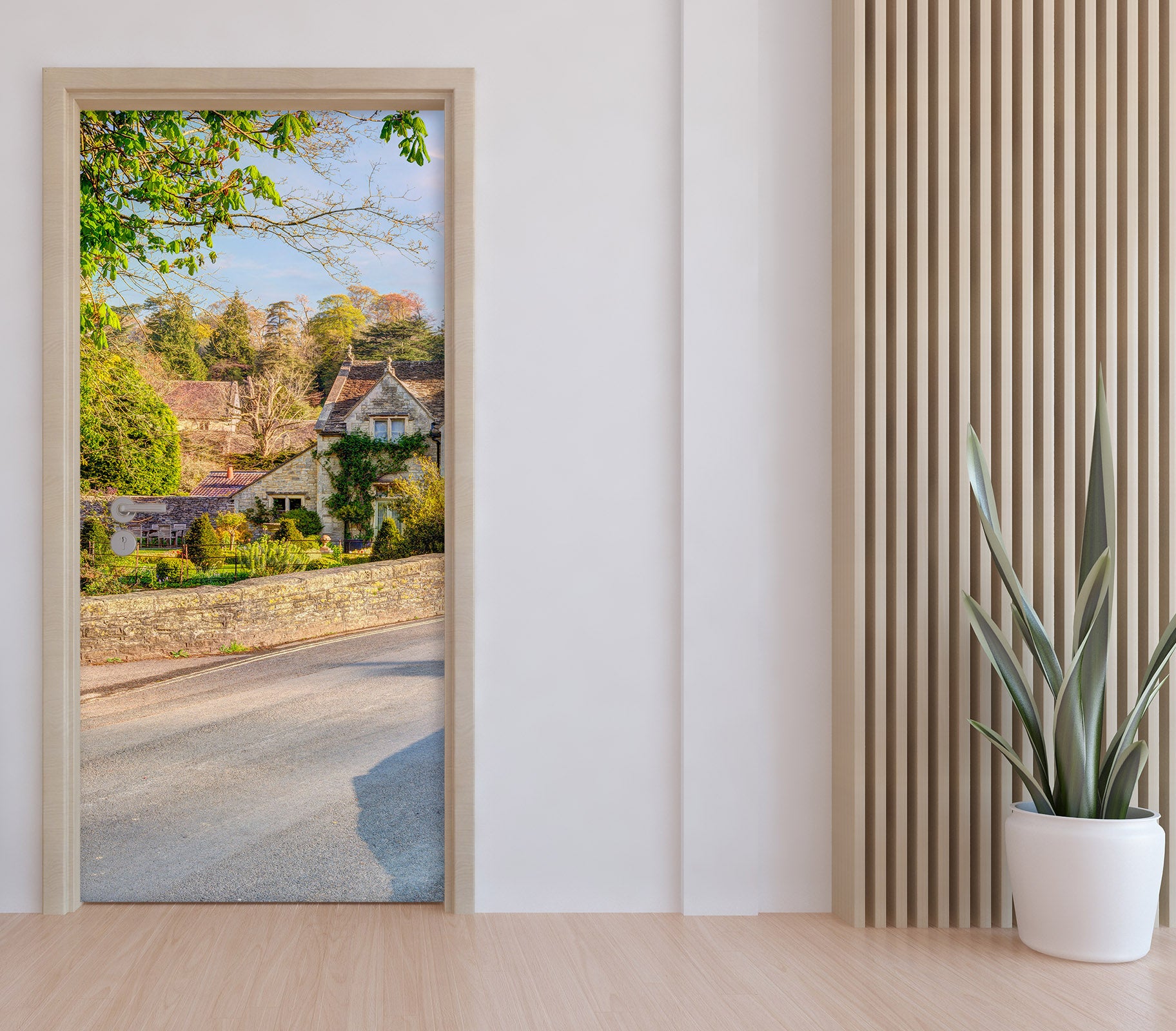 3D Rural Roads 5152 Assaf Frank Door Mural