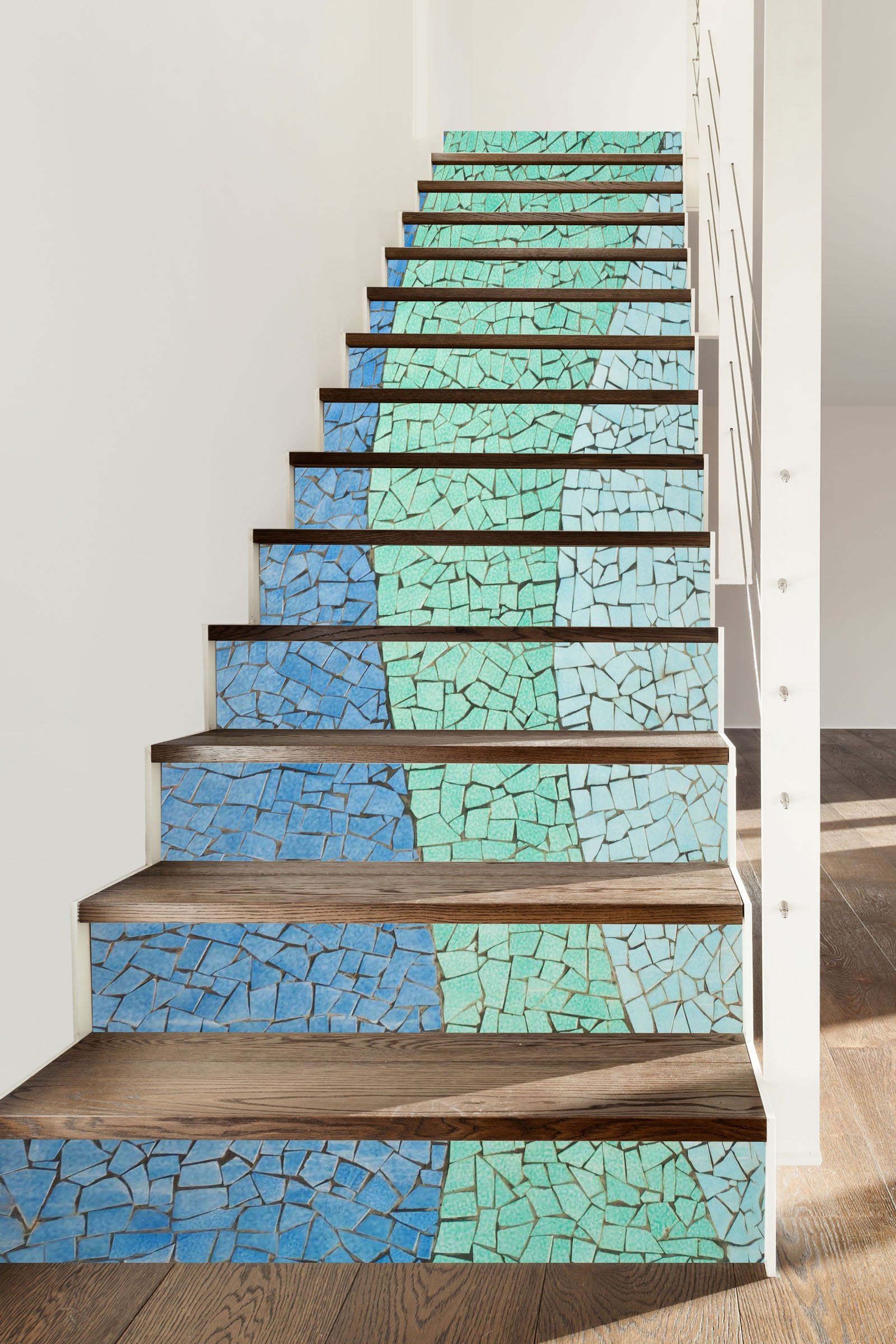 3D Gravel Puzzle 479 Stair Risers Wallpaper AJ Wallpaper