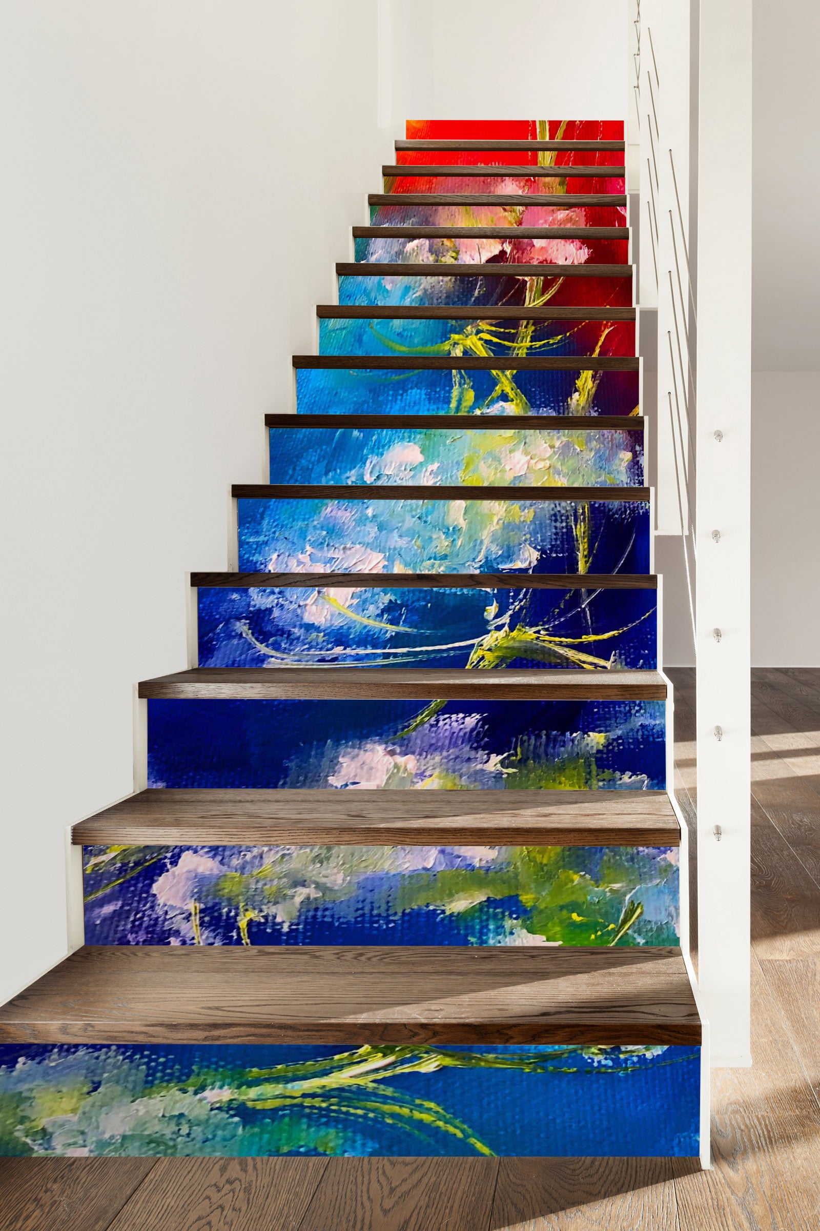 3D Artistic Flower 2030 Skromova Marina Stair Risers