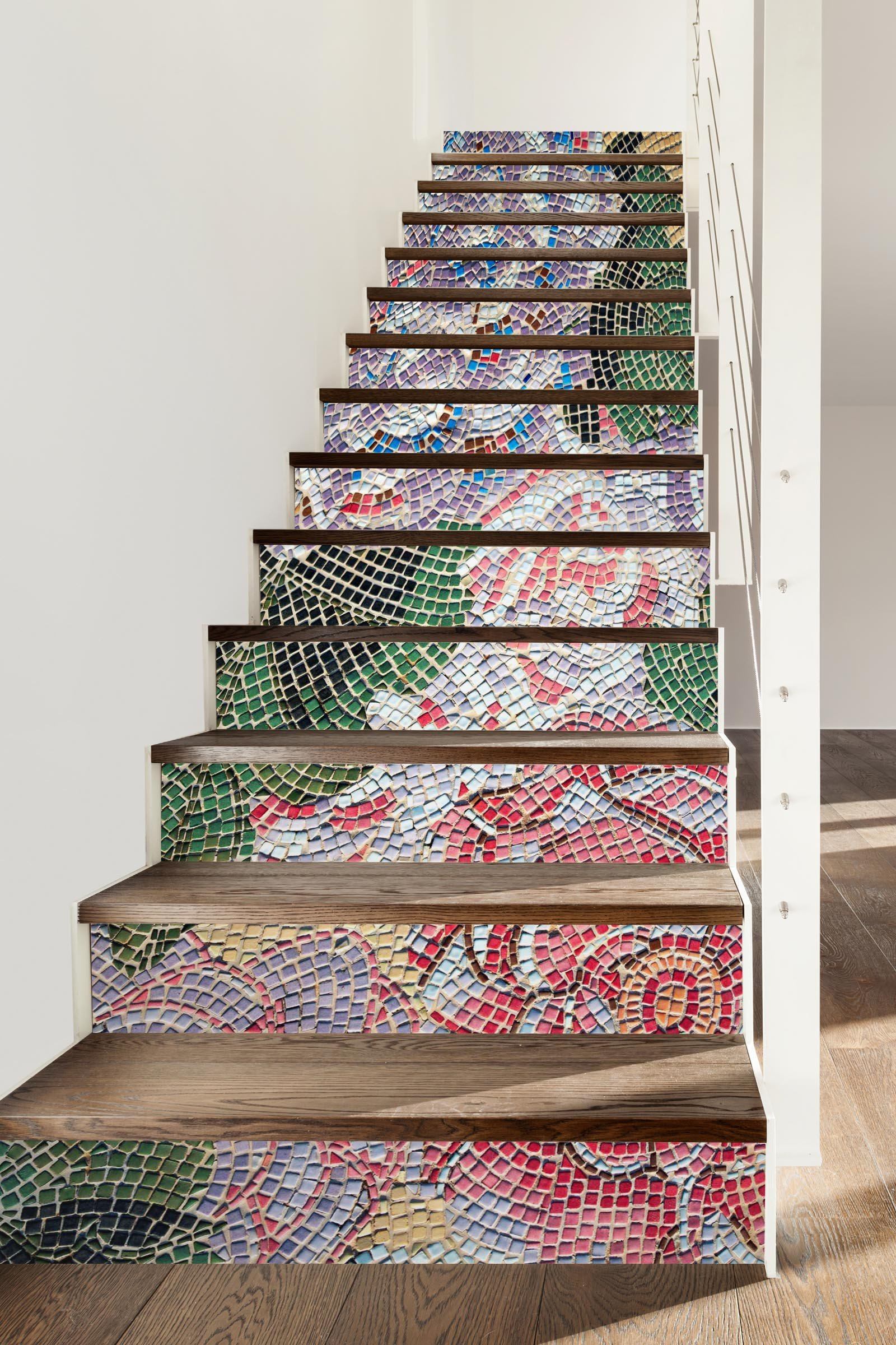 3D Flowers 156 Stair Risers Wallpaper AJ Wallpaper