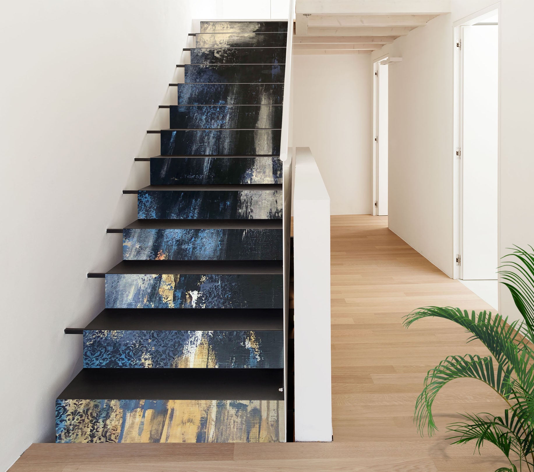 3D Painted Bird 825 Skromova Marina Stair Risers