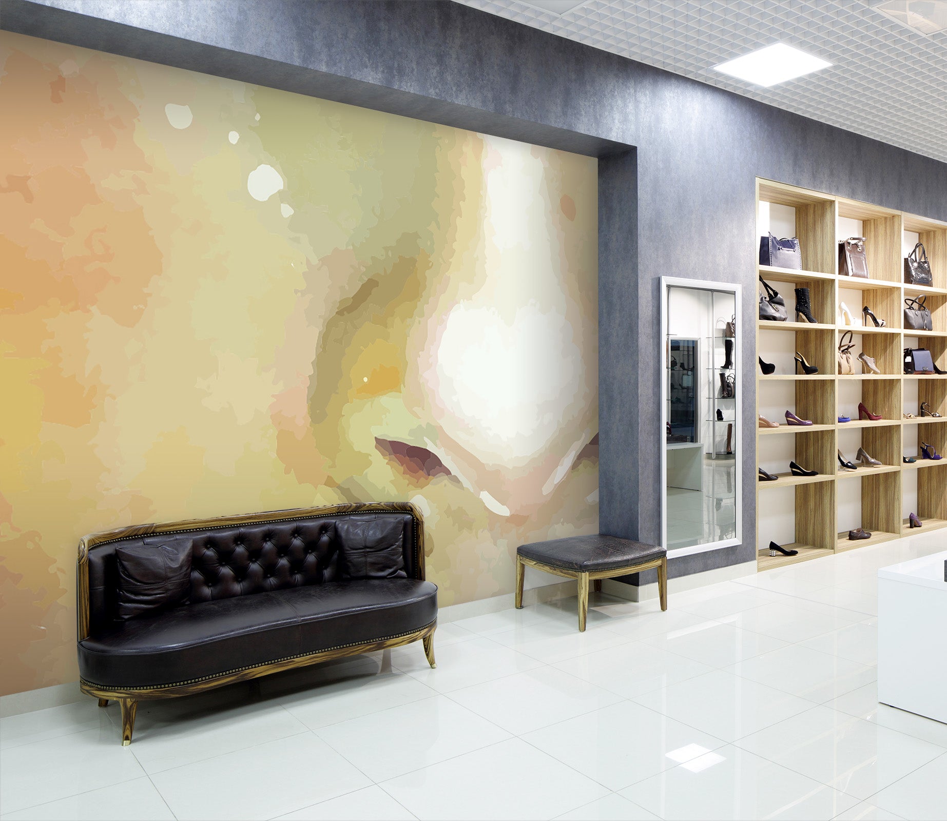 3D Graffiti Nose 126 Wall Murals