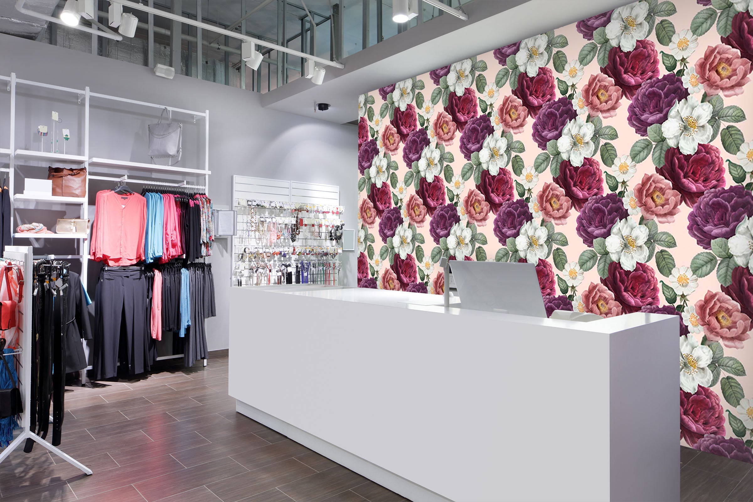 3D Traditional Flower 125 Wall Murals Wallpaper AJ Wallpaper 2