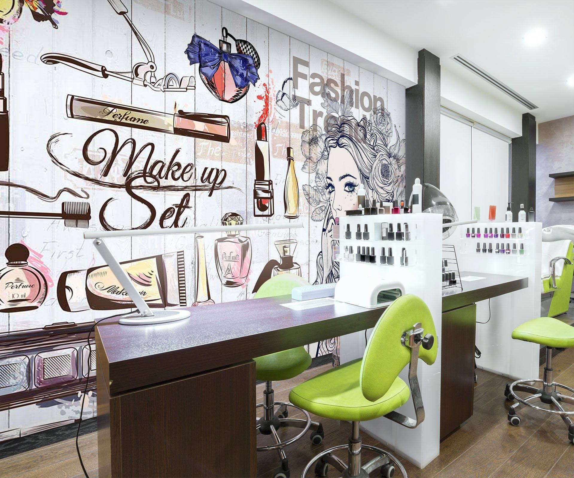 3D Cartoon Perfume 063 Wall Murals Wallpaper AJ Wallpaper 2