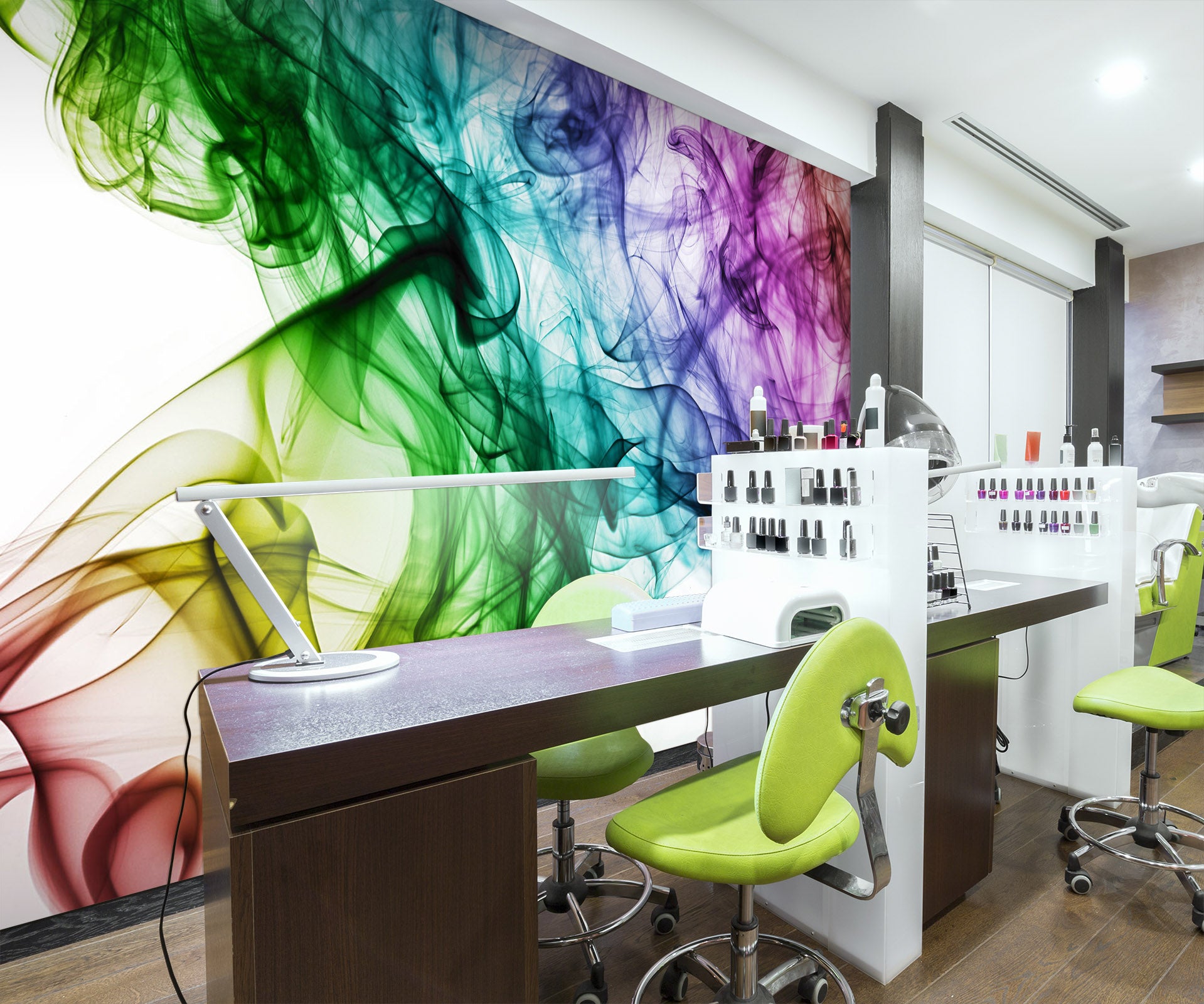 3D Colorful Watercolor 059 Wall Murals Wallpaper AJ Wallpaper 2