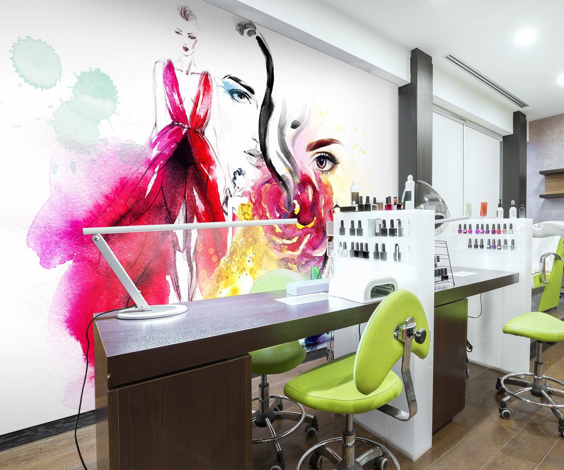 3D Beauty Flower 58 Wall Murals Wallpaper AJ Wallpaper 2