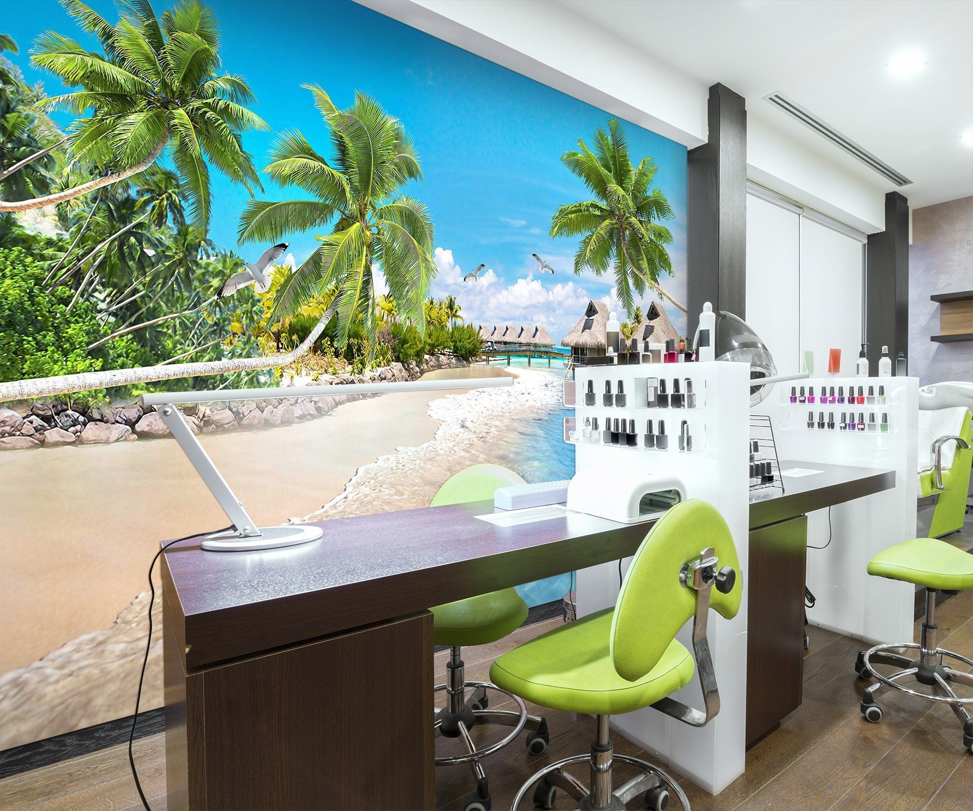 3D Beach Holiday Sea 44 Wall Murals Wallpaper AJ Wallpaper 2