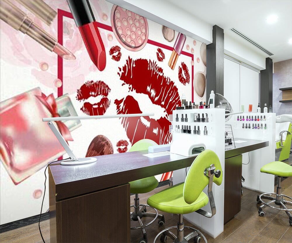 3D Red Lipstick 1591 Wall Murals Wallpaper AJ Wallpaper 2