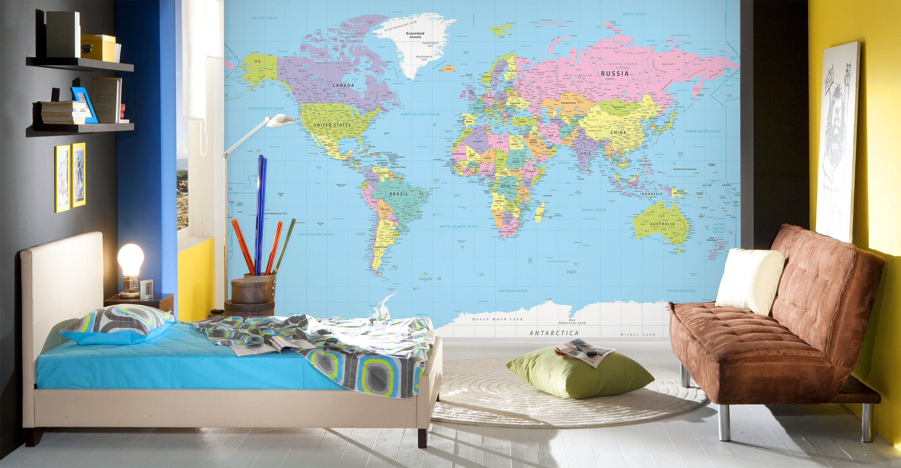 3D Map 58191 Wall Murals