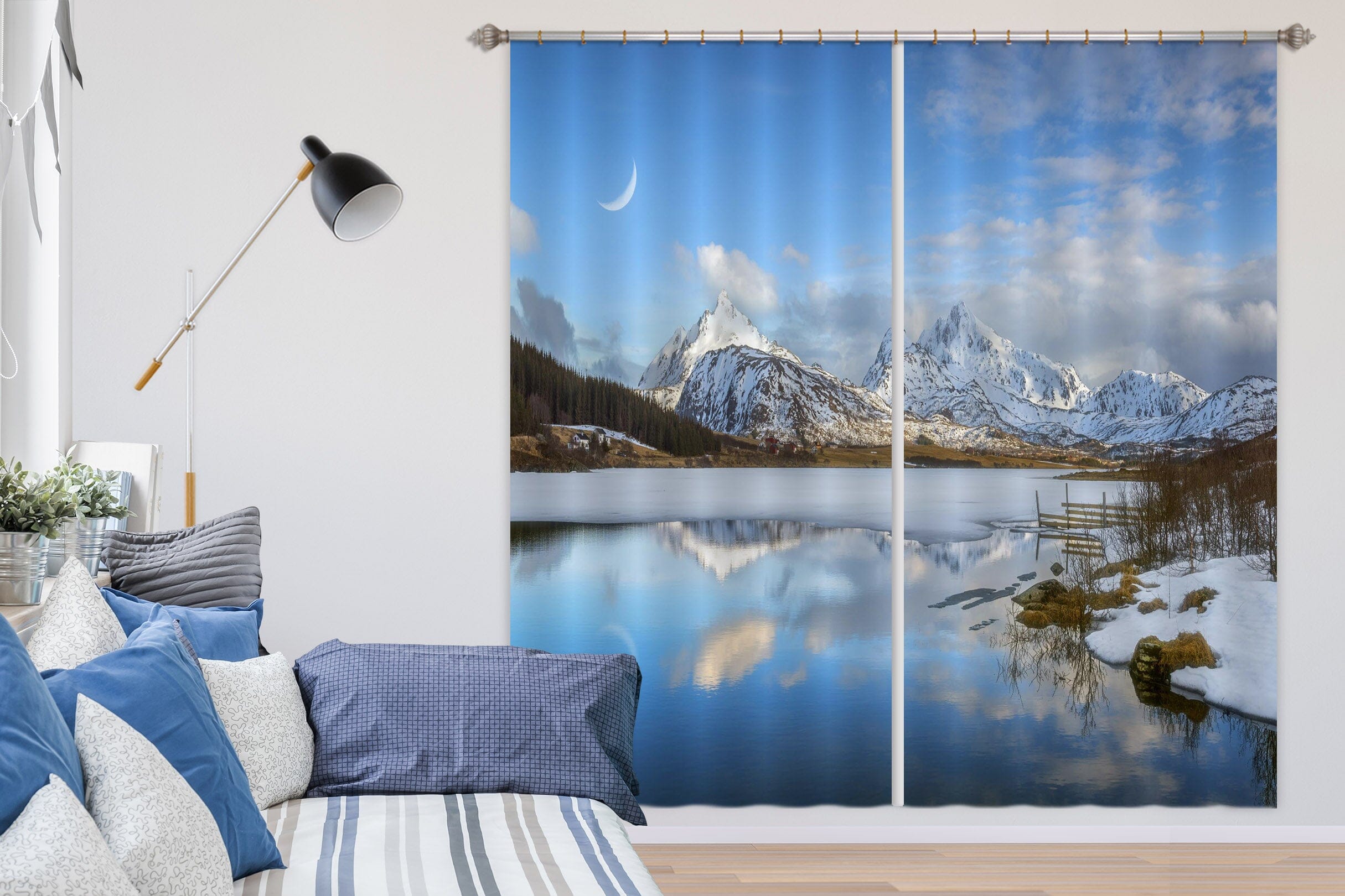 3D Sun Glacier 140 Marco Carmassi Curtain Curtains Drapes Curtains AJ Creativity Home