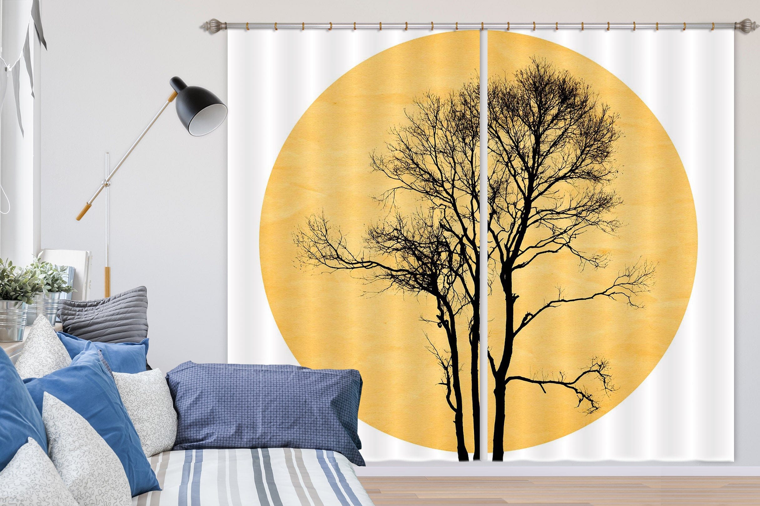 3D Japanese Zen 046 Boris Draschoff Curtain Curtains Drapes Curtains AJ Creativity Home