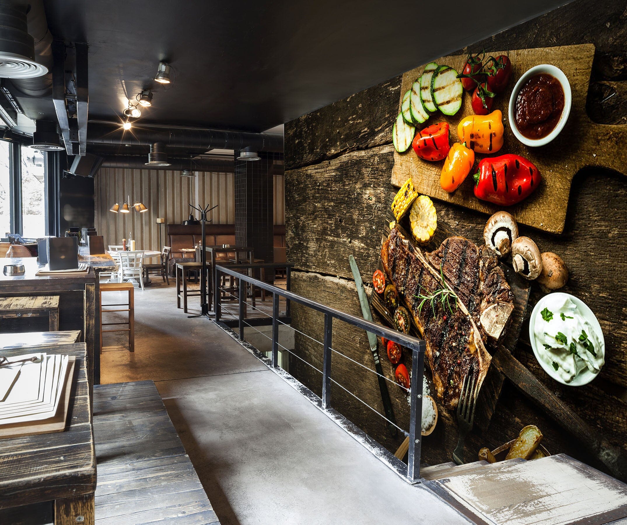 3D Delicious Ingredients 331 Wall Murals Wallpaper AJ Wallpaper 2