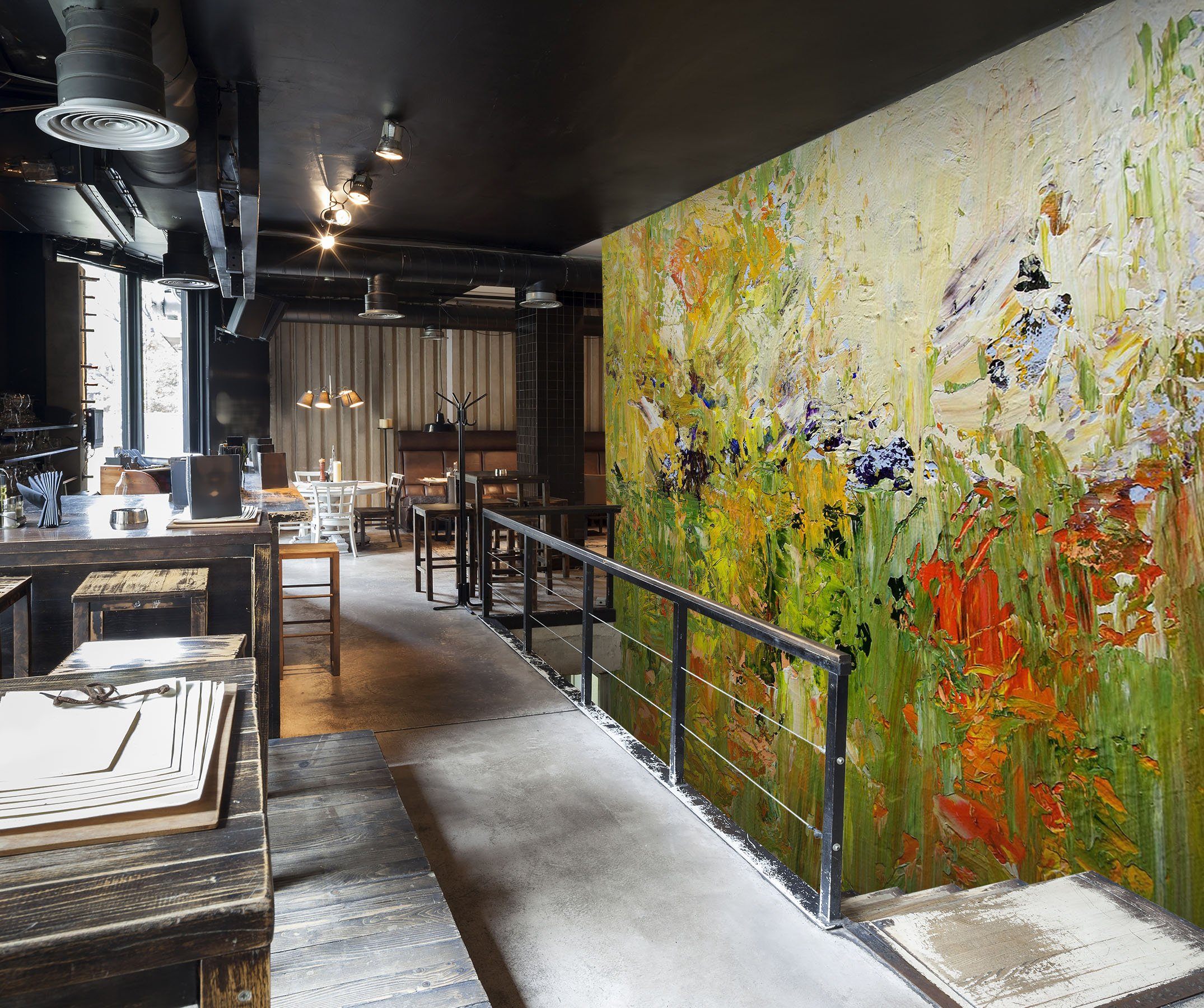 3D Abstract Flowers 114 Allan P. Friedlander Wall Mural Wall Murals Wallpaper AJ Wallpaper 2