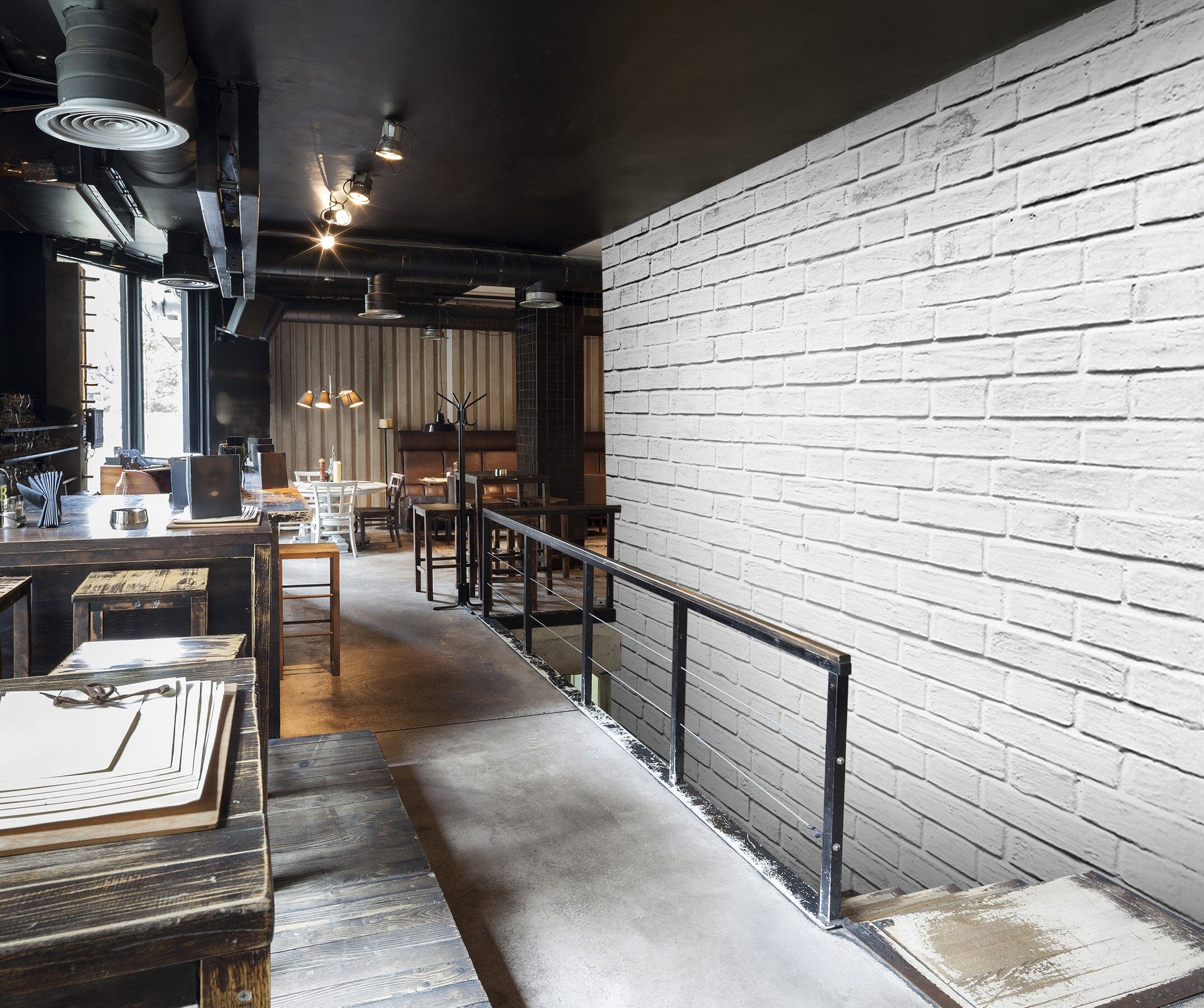 3D White Brick Wall 330 Wall Murals Wallpaper AJ Wallpaper 2