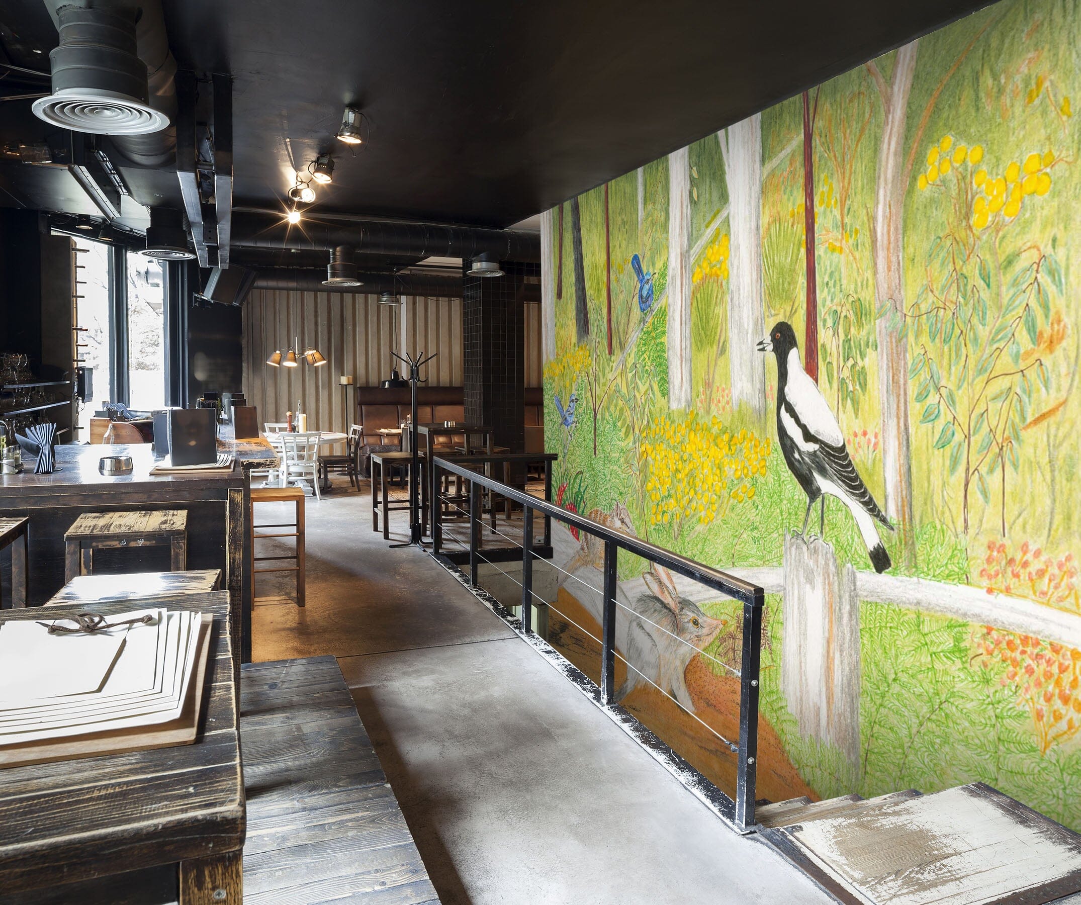 3D Forest Pigeon 1408 Michael Sewell Wall Mural Wall Murals Wallpaper AJ Wallpaper 2