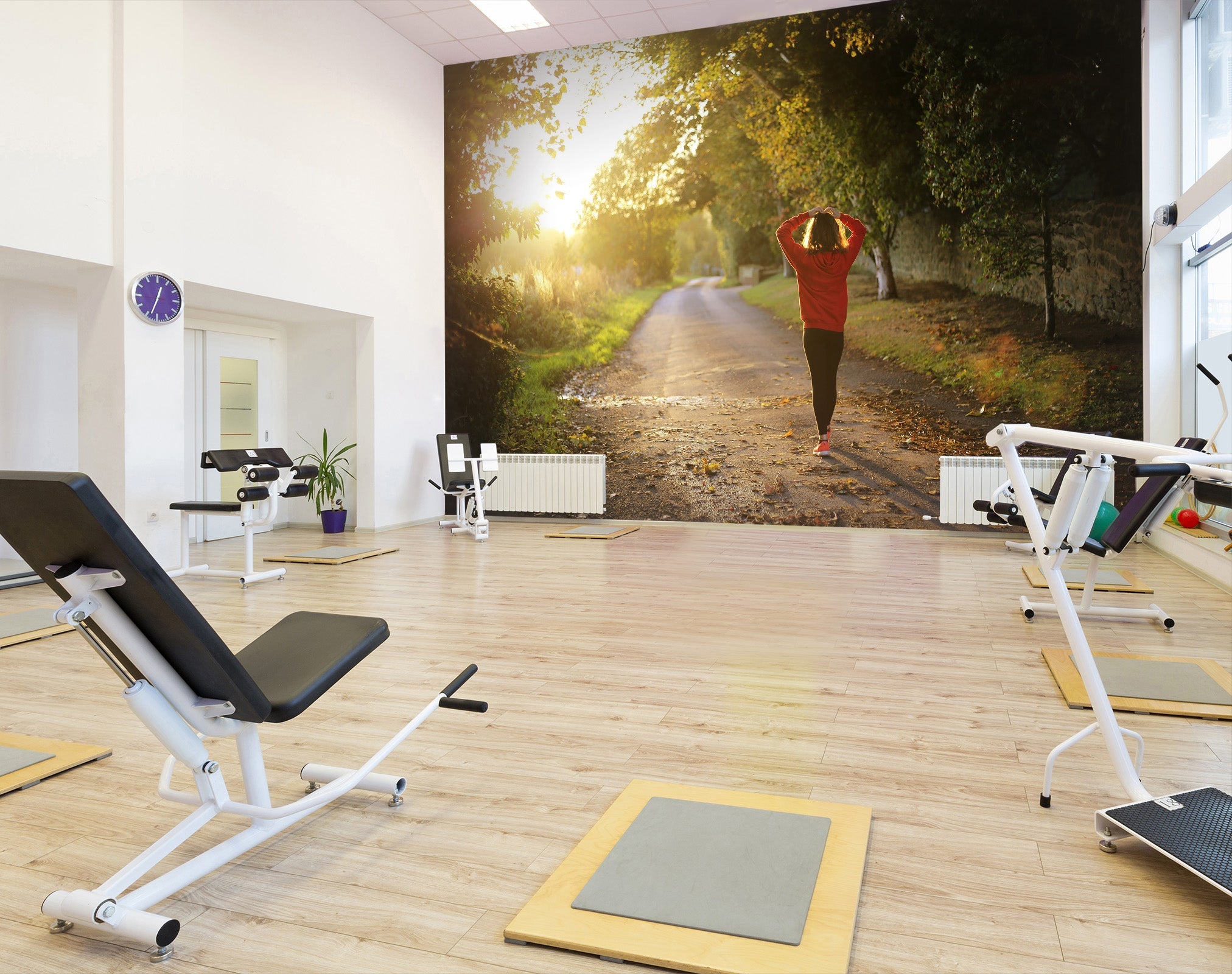 3D Sunset Walk 044 Wall Murals Wallpaper AJ Wallpaper 2